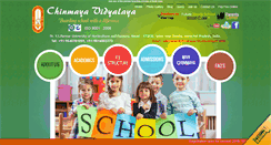 Desktop Screenshot of chinmayavidyalayanauni.com
